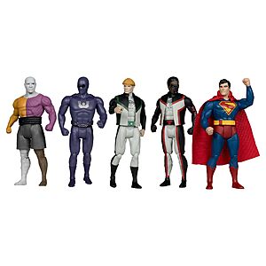 5-Pack McFarlane Toys Gold Label DC Super Powers Action Figure Bundle Deal McFarlane Toys Gold Label DC Super Powers Action Figure Bundle set