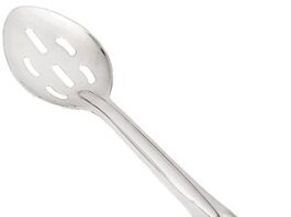 11 inch Winco Stainless Steel Slotted Basting Spoon
