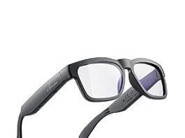 OhO sunshine Bluetooth Audio Polarized Sunglasses in blue