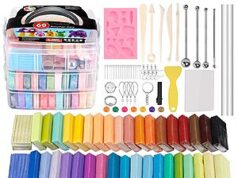 $13.49 – 60-Colors 1-Oz CiaraQ Polymer Clay Starter kit w/ Sculpting Tools + Free Shipping w/ Prime or on $35+ 60-Colors 1-Oz CiaraQ Polymer Clay Starter kit w/ Sculpting Tools + Free Shipping w/ Prime or on +