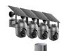 $130.00 – 4-Pack 4MP SEHMUA 5G Wireless Outdoor Security Cameras w/ Color Night Vision, 360° PTZ, Local Storage $130 + Free S/H 4-Pack 4MP SEHMUA 5G Wireless Outdoor Security Cameras w/ Color Night Vision, 360° PTZ, Local Storag