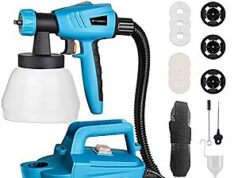 $36.00 – Tilswall 800W HVLP Electric Paint Sprayer w/ 1300ml Container (Blue) $36 + Free Shipping Tilswall 800W HVLP Electric Paint Sprayer w/ 1300ml Container (Blue) + Free Shipping