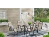 $398.00 – 7-Piece Glenridge Falls Metal Padded Sling Rectangular Outdoor Dining Set (Beige) $398 + Free Shipping 7-Piece Glenridge Falls Metal Padded Sling Rectangular Outdoor Dining Set (Beige) + Free Shipping
