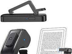 $4.95 – Datafy Wireless Clip-On Remote Control Page Turner Ring (eReader/Android/iOS, 6 colors) + Free Shipping w/ Prime or on $35+ Datafy Wireless Clip-On Remote Control Page Turner Ring (eReader/Android/iOS, 6 colors) + Free Ship
