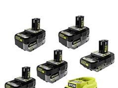 $199.00 – Ryobi ONE+ 18V HIGH PERFORMANCE Kit w/ (2) 4.0 Ah Batteries, 2.0 Ah Battery, Charger, & FREE ONE+ 4Ah Battery (2-Pack) $199 Ryobi ONE+ 18V HIGH PERFORMANCE Kit with batteries and charger