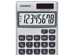 $5.40 – Casio SL-300SV Standard Function Desktop Calculator (8-Inch Display) + Free Shipping w/ Prime or on $35+ Casio SL-300SV desktop calculator with an 8-inch display
