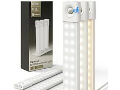 $17.49 – Select Accounts: 6-Pack 8″ Ezvalo Motion Sensor Wireless LED Under Cabinet Lights w/ Charging Station 6-Pack Ezvalo Motion Sensor Wireless LED Under Cabinet Lights with Charging Station