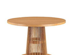 $64.00 – 42″ Beautiful Drew Round Dining Table w/ Fluted Pedestal Base: Warm Honey $64, Rich Back $68 + Free Shipping 42" Beautiful Drew Round Dining Table with Fluted Pedestal Base