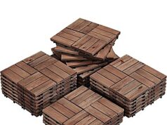 $58.00 – 27-Piece Yaheetech 12″x12″ Interlocking Wood Patio Deck Tiles (3 Colors) $58 + Free Shipping 27-Piece Yaheetech Interlocking Wood Patio Deck Tiles