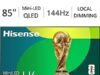 $799.99 – Hisense 85″ U65QF Series 4K 144Hz Mini-LED QLED Smart TV (2025) Hisense 85" U65QF Series 4K Mini-LED QLED Smart TV (2025)