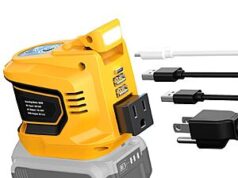 $20.99 – Ecarke 200W Portable Power DC 20V to AC 110V Inverter w/ AC Outlet, 2 USB, Type-C & LED Light + Free Shipping w/ Prime or on $35+ Ecarke Portable Power Inverter with AC Outlet, USB, Type-C & LED Light