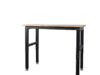 $65.32 – Workpro 48″ Heavy Duty Steel Frame Workbench, Adjustable Height With Solid Wood Top + Free Shipping Workpro 48" Adjustable Workbench with Solid Wood Top
