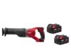 $199.00 – Milwaukee M18 18V Lithium-Ion Cordless SAWZALL Reciprocating Saw w/ (2) M18 5.0 Ah Batteries $199 Milwaukee M18 Sawzall with two batteries