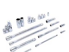 $24.98 – Kobalt 22 -Piece 1/4-in, 3/8-in and 1/2-in Drive Accessory Set Kobalt 22 Piece Tool Set