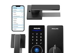 $119.98 – Philips Smart Lock w/ Handles, Keyless Entry Keypad & Deadbolt, App Fingerprint PIN Code Unlocking + Free Shipping Philips Smart Lock with keyless entry and fingerprint PIN code unlocking