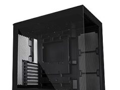 $49.99 – : Lian Li V100 ATX Mid-Tower Case – RGB, Tempered Glass, 420mm GPU, 360mm Radiator, Side I/O, Dust Filter, Black at Amazon Lian Li V100 ATX Mid-Tower Case with RGB and Tempered Glass