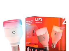 $31.99 – LIFX Smart Light Bulbs A19 E26 (2 Pack), Color Changing RGB + Warm White 1100 Lumens Tunable LED, 11W, Matter Compatible, Apple HomeKit, Alexa & Google Home, Dimmable LIFX Smart Bulbs in use