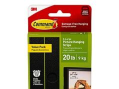 $5.88 – 8-Pairs Command XL 20-Lb Heavyweight Picture Hanging Strips + Free Shipping w/ Prime or on $35+ Command XL 20-Lb Heavyweight Picture Hanging Strips
