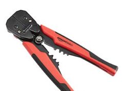 $8.39 – Amazon Basics Self-Adjusting Wire Stripper & Crimping Tool (10-24 AWG) + Free Shipping w/ Prime or on $35+ Amazon Basics Self-Adjusting Wire Stripper & Crimping Tool