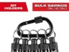 $14.97 – Milwaukee 5-Piece Hex Bit Holder with Carabiner, , FS, Home Depot $14.94 Milwaukee 5-Piece Hex Bit Holder with Carabiner