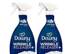 $9.88 – 2-Count 33.8-Oz Downy Wrinkle Releaser Spray (Crisp Linen Scent) w/ S&S + Free Shipping w/ Prime or on $35+ 2-Count 33.8-Oz Downy Wrinkle Releaser Spray in Crisp Linen Scent