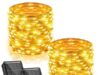 $4.99 – 2-Count 33′ Minetom Waterproof Solar Fairy Lights w/ 8 Modes & 100 LEDs (Warm White) ($2.50 each) + Free Shipping w/ Prime or on $35+ Two packages of Minetom Waterproof Solar Fairy Lights (Warm White)