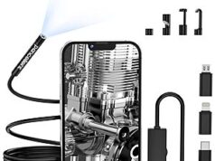 $11.21 – 0.216″ Pancellent Ultra-Thin Snake Inspection Borescope Type C Endoscope w/ 6 LED Lights 0.216" Pancellent Ultra-Thin Snake Inspection Borescope Type C Endoscope with 6 LED Lights