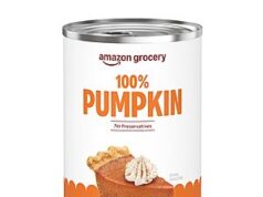 $1.49 – Amazon Grocery, Pumpkin, 15 Oz – at Amazon Amazon Grocery Pumpkin, 15 oz can on Amazon