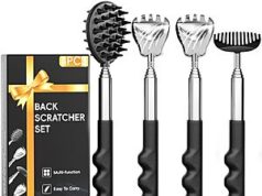 $4.79 – Gumry Telescoping Back Scratcher w/ Different Heads & Rubber Handles (Various) + Free Shipping w/ Prime or on $35+ Gumry Telescoping Back Scratcher pack of 4 with different heads and rubber handles