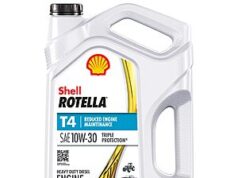 $10.50 – 1-Gallon Shell Rotella T4 Triple Protection 10W-30 Diesel Engine Oil + Free Shipping w/ Prime or on $35+ 1-gallon Shell Rotella T4 Triple Protection 10W-30 Diesel Engine Oil