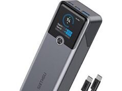 $38.49 – 200W SIXTHGU 20,000mAh 3-Port Power Bank w/ 140W USB-C PD (2x USB-C, USB-A) + Free Shipping 200W SIXTHGU power bank with three ports
