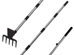 $39.99 – 3-Piece Walensee Garden Tool Set (triangular stirrup hoe, 2-in-1 hoe with 5-tine cultivator, double-edged grass whip) + Free Shipping Walensee 3-in-1 Garden Tool Set