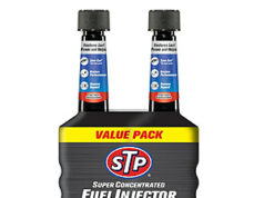 $6.37 – STP Super Concentrated Fuel Injector Cleaner 5.25 fl oz 2 Count + $1.25 Walmart cash back STP Super Concentrated Fuel Injector Cleaner bottles