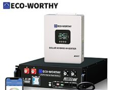 $1,300.00 – ECO-WORTHY 48V 100Ah Battery + 5KW 48V Inverter + 48V 60A Charger $1300 + Free Shipping ECO-WORTHY 48V 100Ah LiFePO4 Battery, 5KW 48V Inverter, and 48V 60A Charger