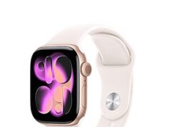 $299.00 – Apple Watch Series 11 GPS 42mm Smartwatch w/ Rose Gold Aluminum Case & Light Blush Sport Band + Free Shipping Apple Watch Series 11 GPS 42mm Smartwatch with Rose Gold Aluminum Case and Light Blush Sport Band on sale at Amazon