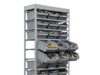 $285.00 – $285 Home Depot KINGS RACK Gray 8-Tier Bootless Bin Storage System Garage Storage Rack (24 Plastic Bins in 8 Tier) KINGS RACK Gray 8-Tier Bootless Bin Storage System in a garage