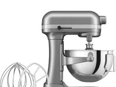 $200.56 – KitchenAid 5.5-Quart Bowl-Lift Stand Mixer (Open Box, Contour Silver) + Free Shipping KitchenAid 5.5-Quart Bowl-Lift Stand Mixer in Contour Silver