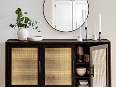 $138.00 – Better Homes & Gardens Springwood Caning Sideboard (Charcoal Finish) $138 + Free Shipping Better Homes & Gardens Springwood Caning Sideboard in Charcoal Finish