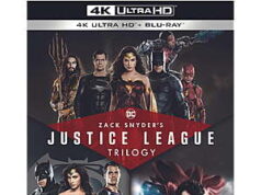 $26.99 – Zack Snyder’s Justice League Trilogy (4K Ultra HD + Blu-ray) Zack Snyder’s Justice League Trilogy DVD cover