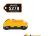 $60.00 – $60: DEWALT 20V MAX Compact Lithium-Ion 3.0Ah Battery Pack (2 Pack) at HomeDepot DEWALT 20V MAX Compact Lithium-Ion 3.0Ah Battery Pack (2 Pack)