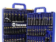 $28.79 – 55-Piece Facoow Magnetic Impact Nut Driver Set & More + Free Shipping w/ Prime or on $35+ 55-Piece Facoow Magnetic Impact Nut Driver Set