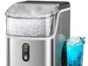 $98.99 – Kismile Countertop Nugget Ice Maker (35 lbs/Day, Self-Cleaning, Silver) + Free Shipping Kismile Countertop Nugget Ice Maker in Silver