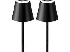 $11.00 – 2-Pack KDG Cordless LED Dimming Table Lamps w/ 5000mAh Battery (Black) $11 + Free Shipping w/ Prime or on $35+ 2-Pack KDG Cordless LED Table Lamps in black with 5000mAh battery and 3 color stepless dimming