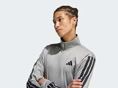 $18.00 – adidas men DAYREADY TRACKTOP from $18 + Free Shipping Adidas Men DayReady Tracktop in Charcoal Solid Grey