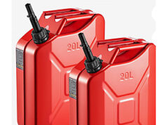 $44.00 – VEVOR Metal Fuel Container Deal: 2X Jerry Can, 5.3 Gallon, Leakproof & Corrosion-resistant vevor metal fuel container product image