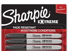 $2.09 – 4-Count Sharpie Extreme Fine Tip Permanent Markers (Black) w/ S&S + Free Shipping w/ Prime or on orders over $35 4-Count Sharpie Extreme Fine Tip Permanent Markers (Black)