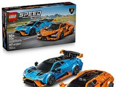 $39.95 – 607-Piece LEGO Speed Champions Lamborghini Revuelt & Lamborghini Huracán STO + Free Shipping 607-Piece LEGO Speed Champions Lamborghini Revuelto & Huracán STO