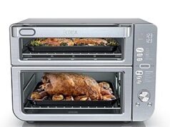 $12.50 – Ninja Double Stack XL 12-in-1 Air Fryer Toaster Oven Combo (DCT601) + Amazon Credit for $249.99 + Free Shipping Ninja Double Stack XL Air Fryer Toaster Oven Combo in black