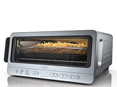 $7.46 – Ninja Air Fryer Toaster Oven Combo | 8-in-1 | Flip Up & Away Storage |1800 Watt | Stainless Steel | SP151 + Credit Ninja Air Fryer Toaster Oven Combo in stainless steel