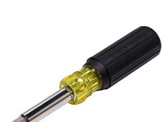 $11.98 – | Klein Tools 11-in-1 Multi Bit Screwdriver & Nut Driver w/ Cushion Grip Handle at Amazon Klein Tools 11-in-1 Multi Bit Screwdriver/Nut Driver Set with Cushion Grip Handle